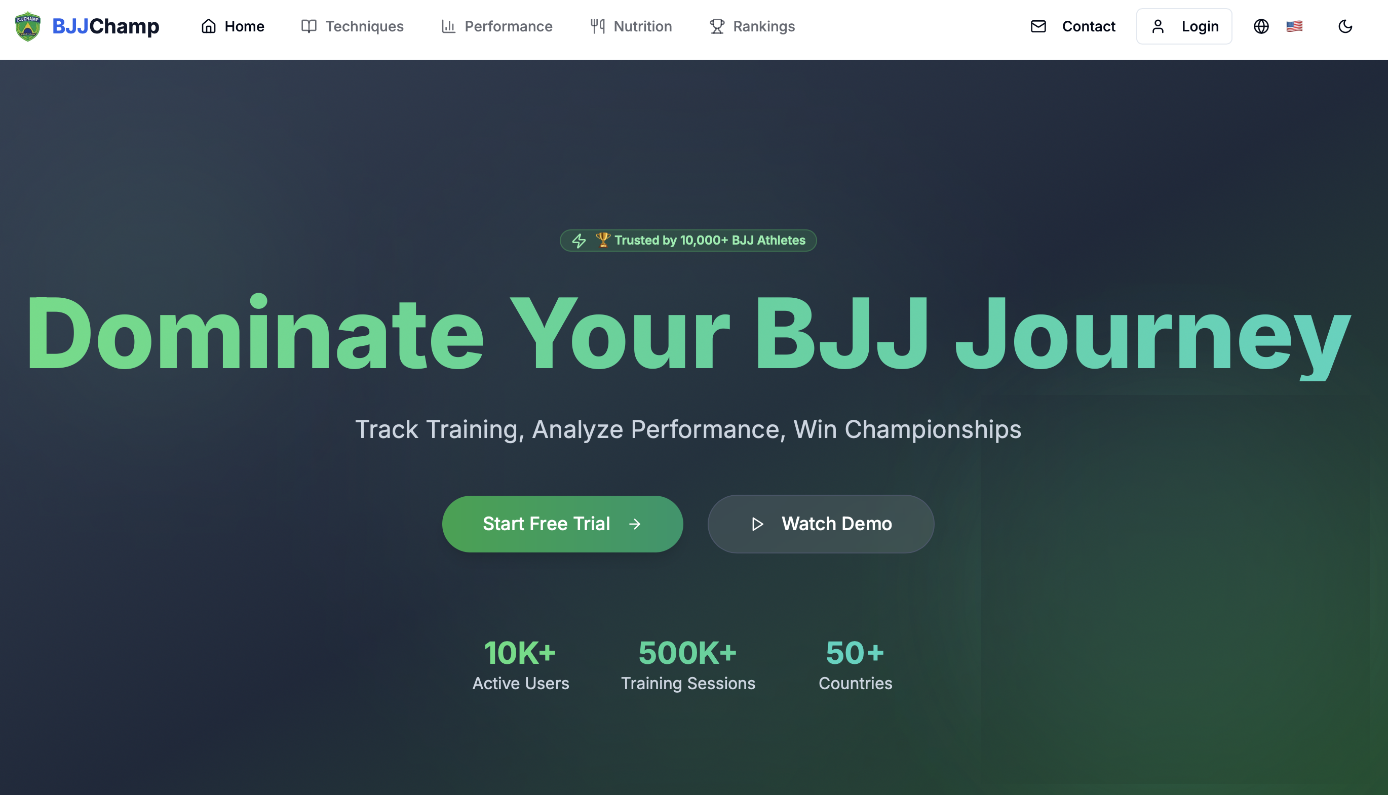 BJJ Champ Platform